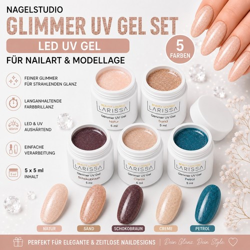 Mica gel set colori led - gel,