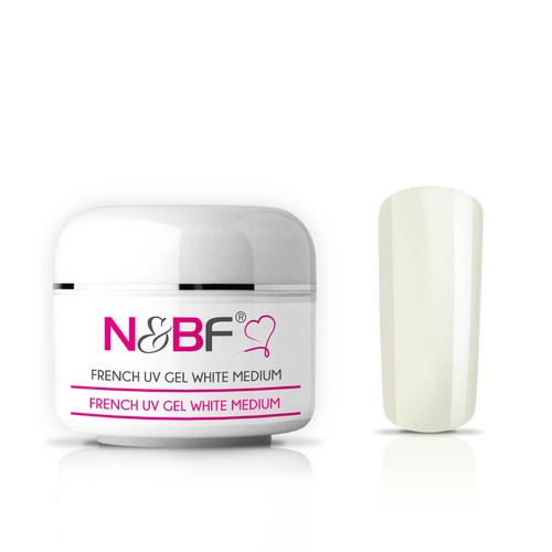 French nails gel white - nails,