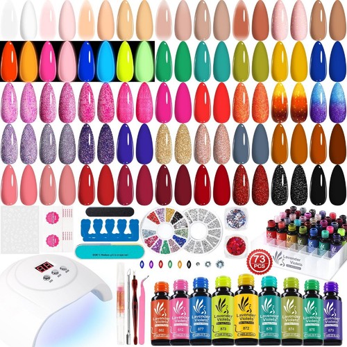 Kit smalto gel con - kit, led