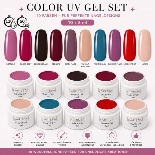 Set colori color - uv, gel
