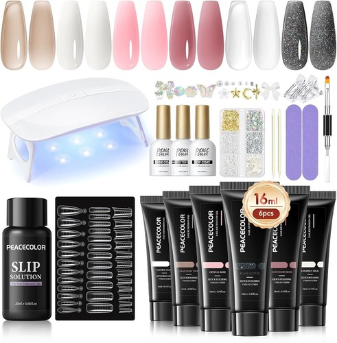 Kit unghie gel peacecolor - gel,