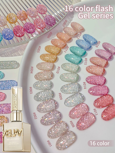 Xeijayi 15ml flash glitter gel - xeijayi,
