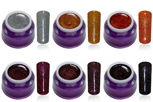 Gel colorante glitter - gel,