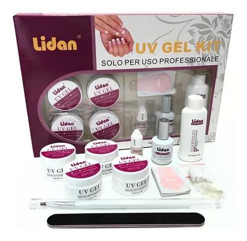 Kit gel ricostruzione unghie