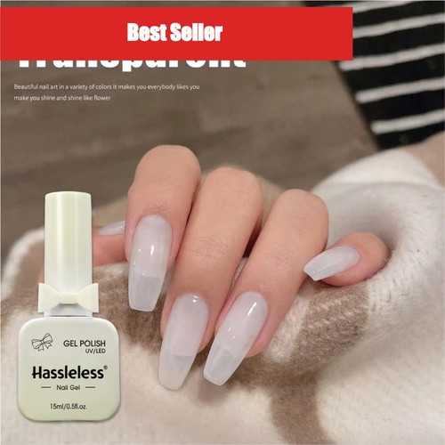 Smalto gel bianco latte - , senza
